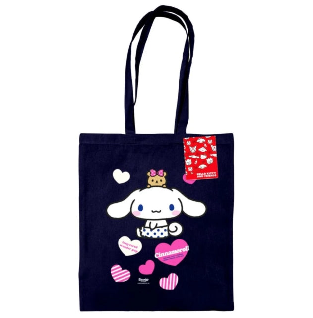 Cinnamoroll Pup Navy Tote Bag