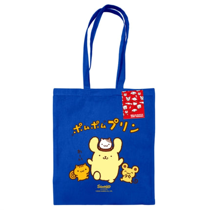 Pompompurin 4 Friends Navy Tote Bag
