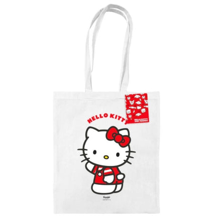 Hello Kitty Wave White Tote Bag