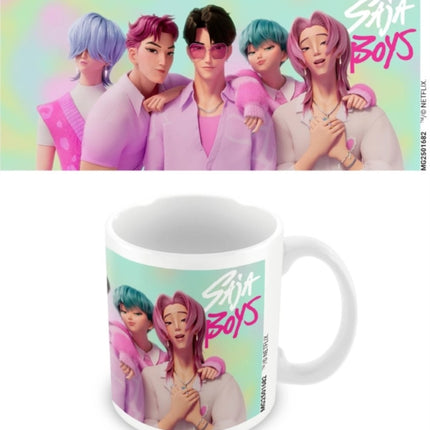 KPop Demon Hunters Saja Boys White Pod Mug
