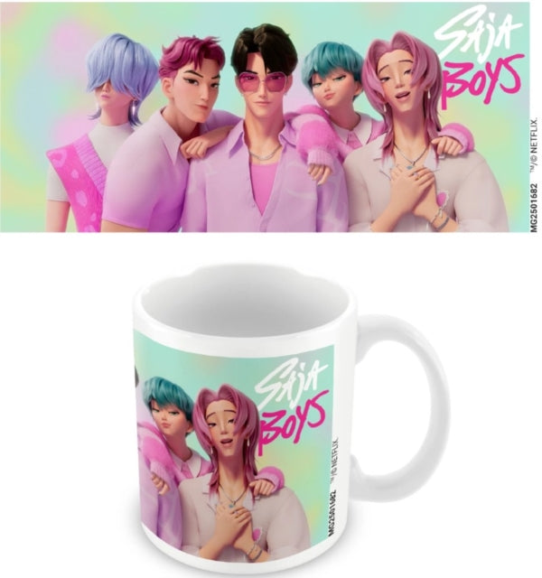 KPop Demon Hunters Saja Boys White Pod Mug