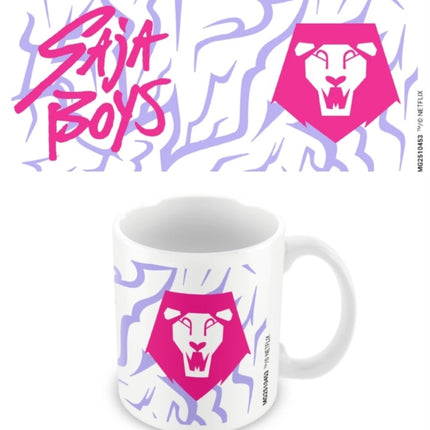 KPop Demon Hunters Saja Boys Logo White Pod Mug