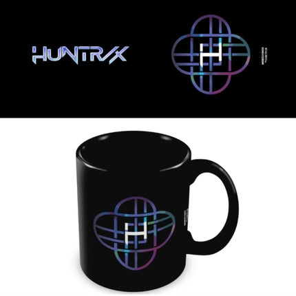 KPop Demon Hunters Huntrix Logo Black Pod Mug