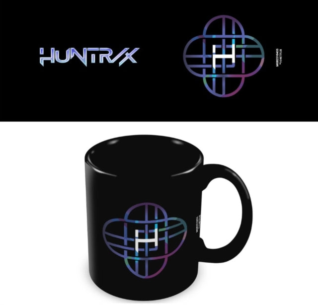 KPop Demon Hunters Huntrix Logo Black Pod Mug