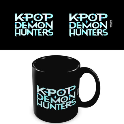 KPop Demon Hunters K Pop Logo Black Pod Mug