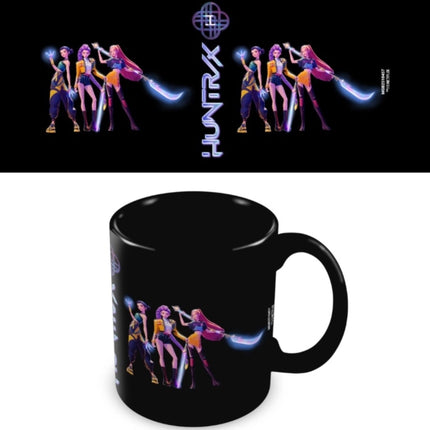 KPop Demon Hunters Huntrix Black Pod Mug