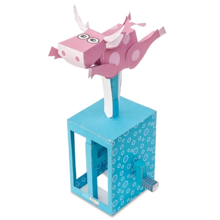 Cow Jump Rob Ives Paper Animation Kit