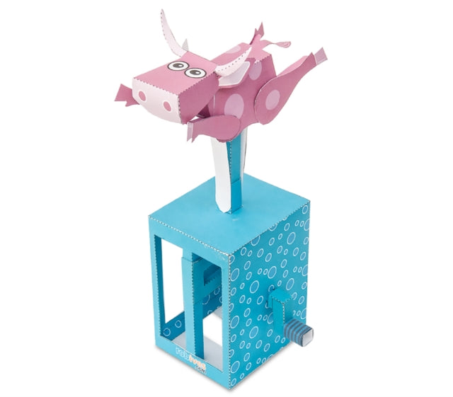 Cow Jump Rob Ives Paper Animation Kit