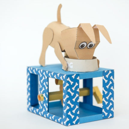 Dogs Dinner Rob Ives Paper Animation Kit