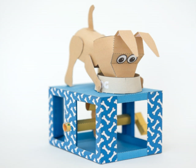 Dogs Dinner Rob Ives Paper Animation Kit