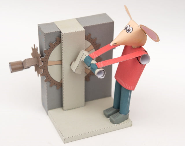 Mouse Machine Rob Ives Paper Animation Kit