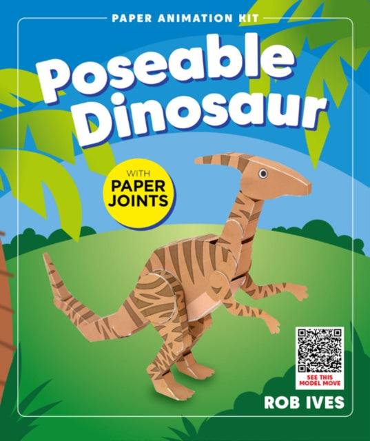 Poseable Dinosaur Rob Ives Paper Animation Kit