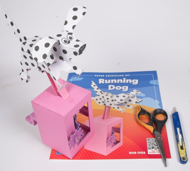 Running Dog Rob Ives Paper Animation Kit