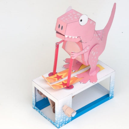 Ski Rex Rob Ives Paper Animation Kit