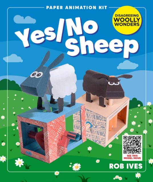 YesNo Sheep Rob Ives Paper Animation Kit