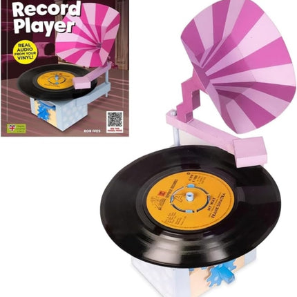 Record Player Rob Ives Paper Animation Kit