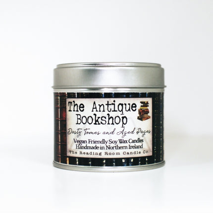 Antique Bookshop Scented Soy Candle Dusty Tomes