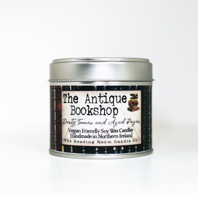 Antique Bookshop Scented Soy Candle Dusty Tomes