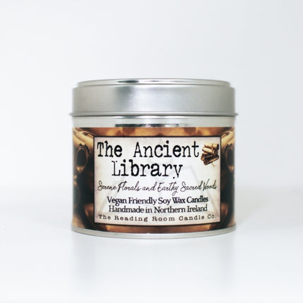 Ancient Library Scented Soy Candle Serene Florals