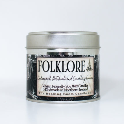 Folklore Scented Soy Candle Cedarwood Patchouli