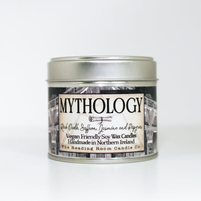 Mythology Scented Soy Candle Rich oudh Saffron