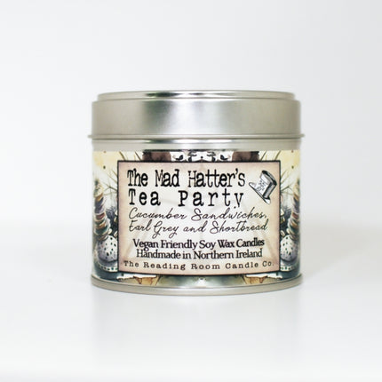 Mad Hatters Tea Party Scented Soy Candle Cucumber