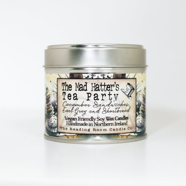 Mad Hatters Tea Party Scented Soy Candle Cucumber
