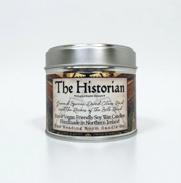 Historian  Scented Soy Candle  Ground Spices Dried Citrus and the Riches of The Silk Road