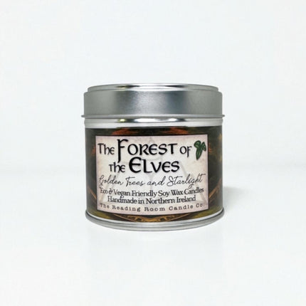 Forest of the Elves  Scented Soy Candle Golden Trees and Starlight