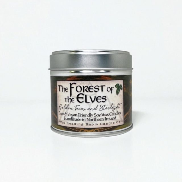 Forest of the Elves  Scented Soy Candle Golden Trees and Starlight