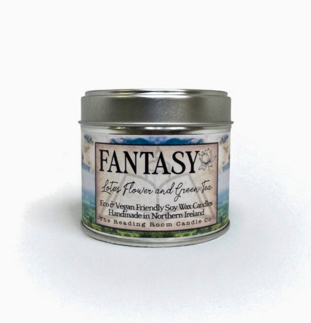 Fantasy Scented Soy Candle  Lotus Flower and Green Tea