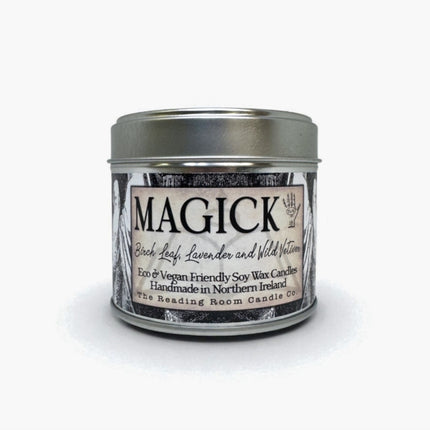 Magick Scented Soy Candle  Birch Leaf Lavender and Wild Vetiver
