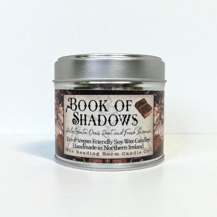 Book of Shadows Scented Soy Candle  Palo Santo Orris Root and Fresh Incense