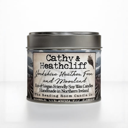 Cathy and Heathcliff Scented Soy Candle Yorkshire Heather Fern and Moorland