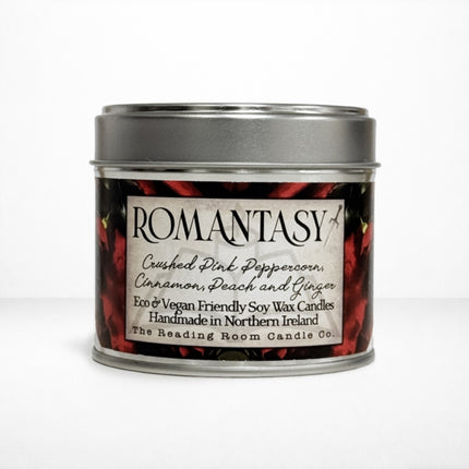 Romantasy Scented Soy Candle Yorkshire Heather Fern and Moorland