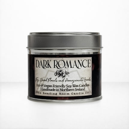 Dark Romance Scented Soy Candle Yorkshire Heather Fern and Moorland
