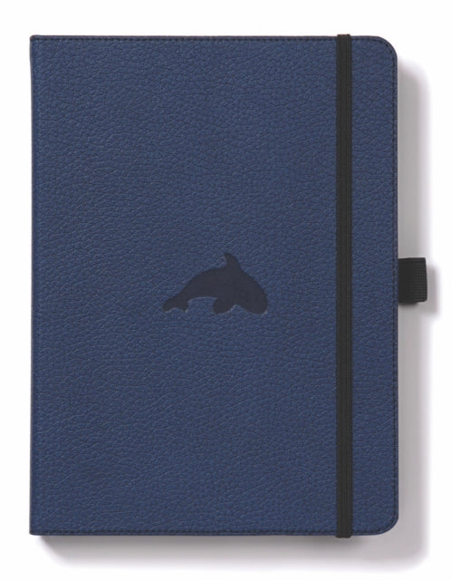 Dingbats A5 Wildlife Blue Whale Notebook  Lined