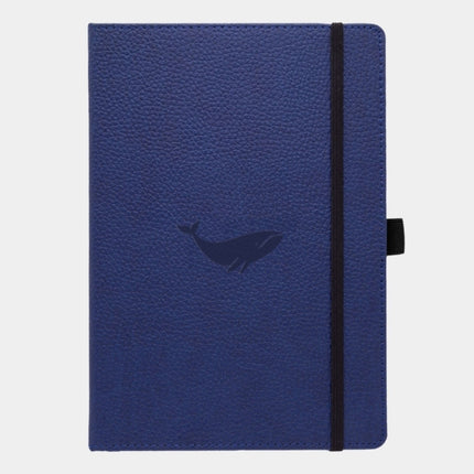 A4 Blue Whale Nbook Lined