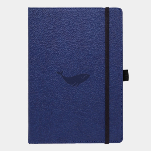 A4 Blue Whale Nbook Lined