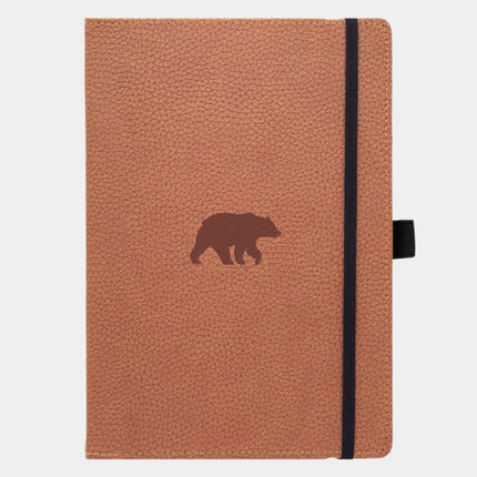 A4 Brown Bear Nbook Plain