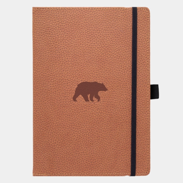 A4 Brown Bear Nbook Plain