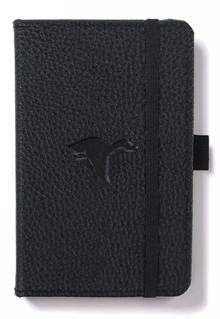 Dingbats D5408B A6 Pocket Lined Wildlife Portrait Pocket Hardcover Notebook  Black Duck