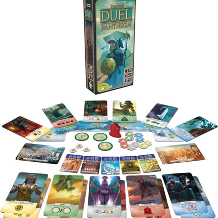 7 Wonders Duel  Pantheon Card Game