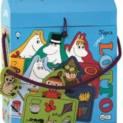 Barbo Toys 7102 Barba Toys 36 Pieces Moomin Shaped Lotto Game MultiColor