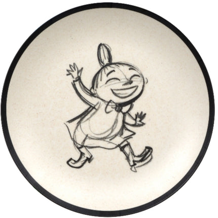 LITTLE MY BAMBOO MELAMINE PLATE 21CM