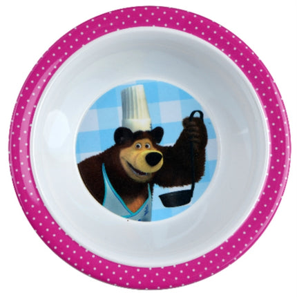 MASHA  THE BEAR BOWL 16 CM