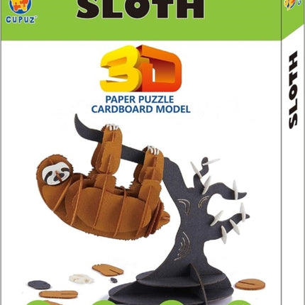 Sloth Card Puzzle