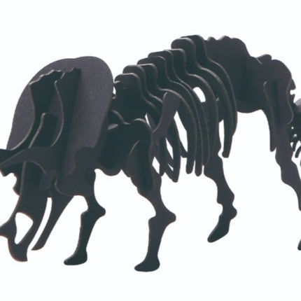 Triceratops Skeleton Card Puzzle