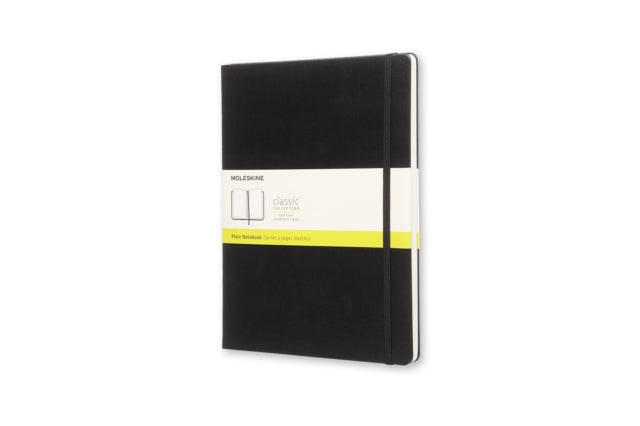 Moleskine Extra Large Plain Hardcover Notebook Black