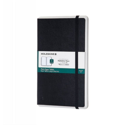 Moleskine Large Plain Hardcover Paper Tablet Black